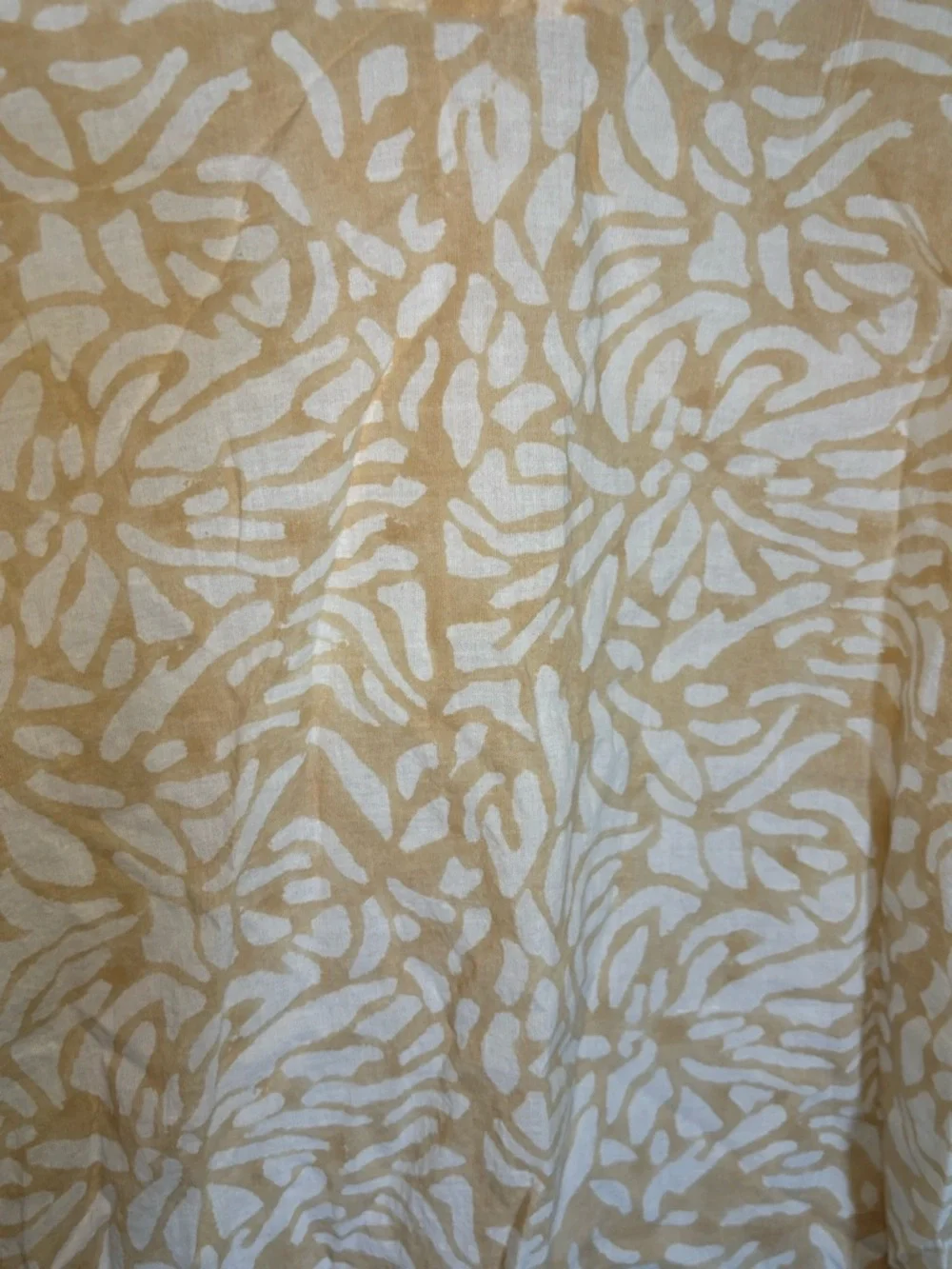 Le Soleil Miami Cream & White Floral Swimsuit Cover Up with Turquoise Trim - Picture 6 of 16